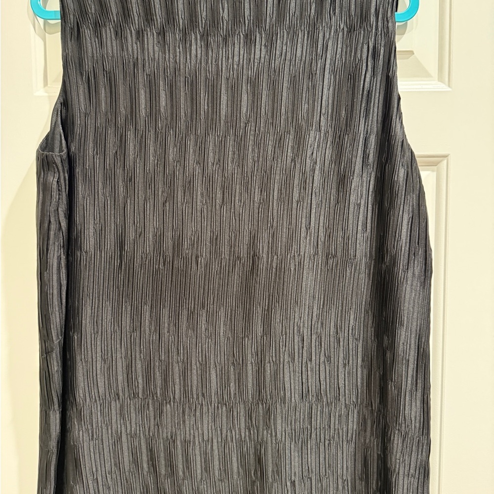 Zara Black Sleeveless Maxi Dress - Large - Picture 7 of 8